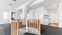Intern trapp inne i kontorlokalet