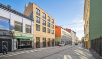 Moderne nybygg med attraktiv beliggenhet i Brugata, midt i et levende og spennende område av Oslo sentrum.