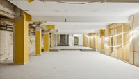 Store, åpne arealer med fleksible bruksmuligheter.