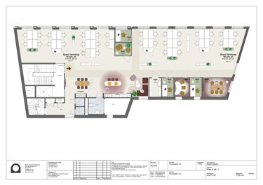 Plantegning av 4. etasje i Youngs gate 2-4 (alternativ 2).