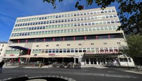 Bygget ble ferdigstilt i 1940 av arkitekt Ove Bang for Oslo Arbeidersamfunn