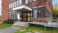 Rullestolrampe til inngangsparti
