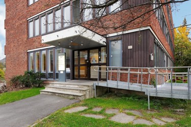 Rullestolrampe til inngangsparti