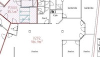 Planløsning 2.etg arealnr 0202