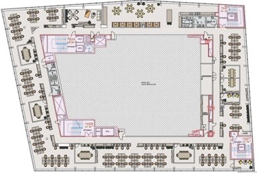 Eksisterende planløsning for arealnr 601