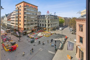 Lokalet har sentral beliggenhet