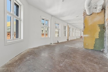 Stor åpne lokaler som fir mulighet for fleksible løsninger