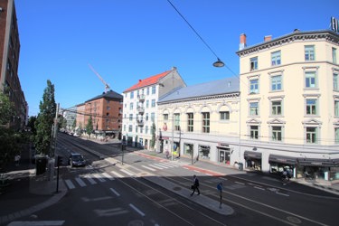 Utsikt fra balkong