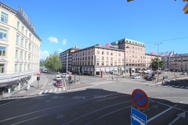 Utsikt fra balkong