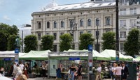 Eiendommen ligger rett ved Stortorvet