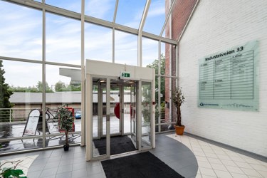 Lyst og trivelig inngangsparti