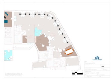 Plantegning av 2. etasje.