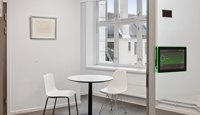 Praktisk sone for uformelle møter eller en rolig pause
