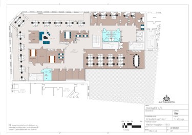 Plantegning av 5. etasje.