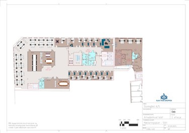 Plantegning av 2. etasje.