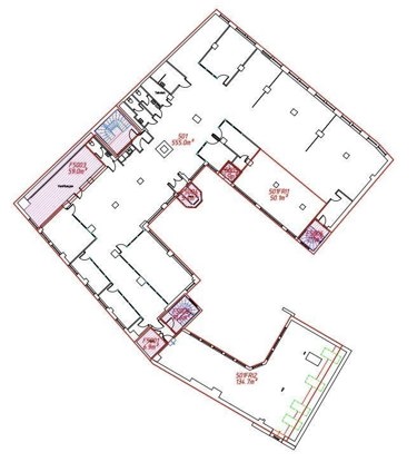 Plantegning for arealnr 501