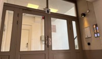 Inngangspartiet til Nordahl Bruns gate 22.