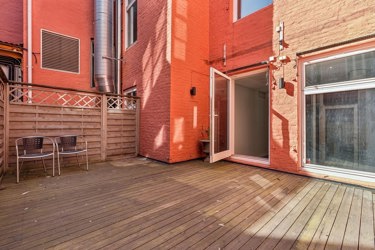 Privat takterrasse i 3.etg