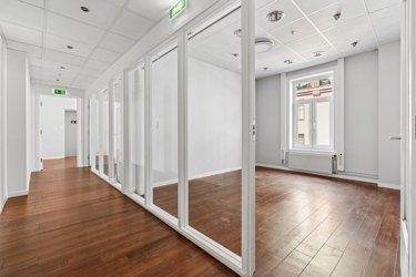 Fleksible muligheter om man trenger flere møterom eller cellekontorer